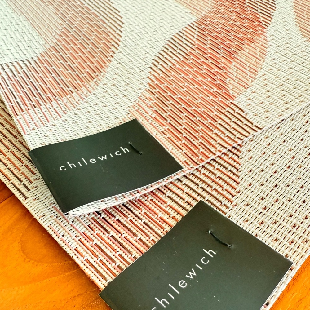 Two Chilewich Modern Placemats